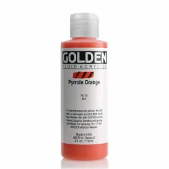 Golden Fluid Acrylics 118 ml - 2276 Pyrrole Orange