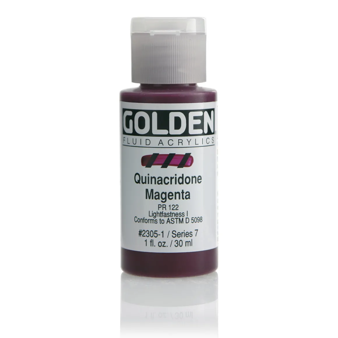Golden Fluid Acrylics 30 ml - 2305 Quinacridone Magenta