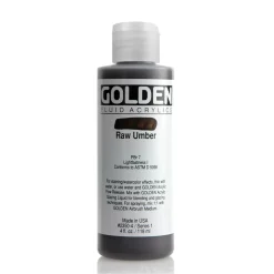 Golden Fluid Acrylics 118 ml - 2350 Raw Umber