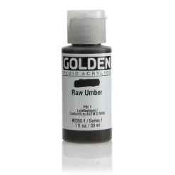 Golden Fluid Acrylics 30 ml - 2350 Raw Umber