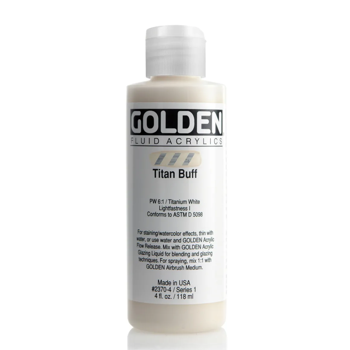 Golden Fluid Acrylics 118 ml - 2370 Titan Buff
