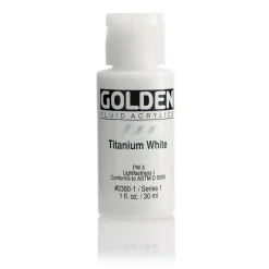 Golden Fluid Acrylics 30 ml - 2380 Titanium White