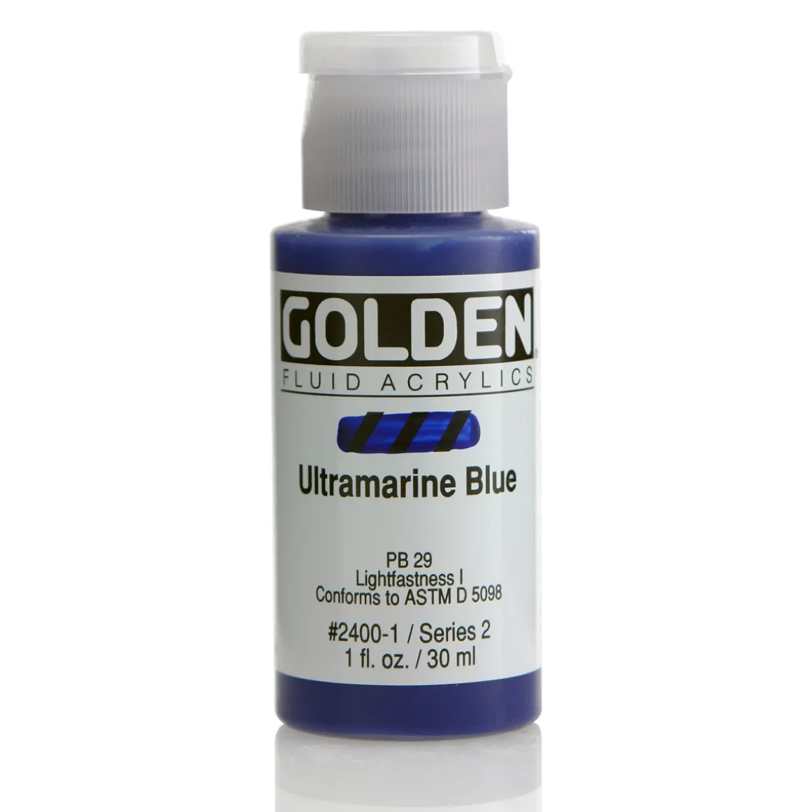 Golden Fluid Acrylics 30 ml - 2400 Ultramarine Blue