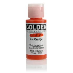 Golden Fluid Acrylics 30 ml - 2403 Vat Orange
