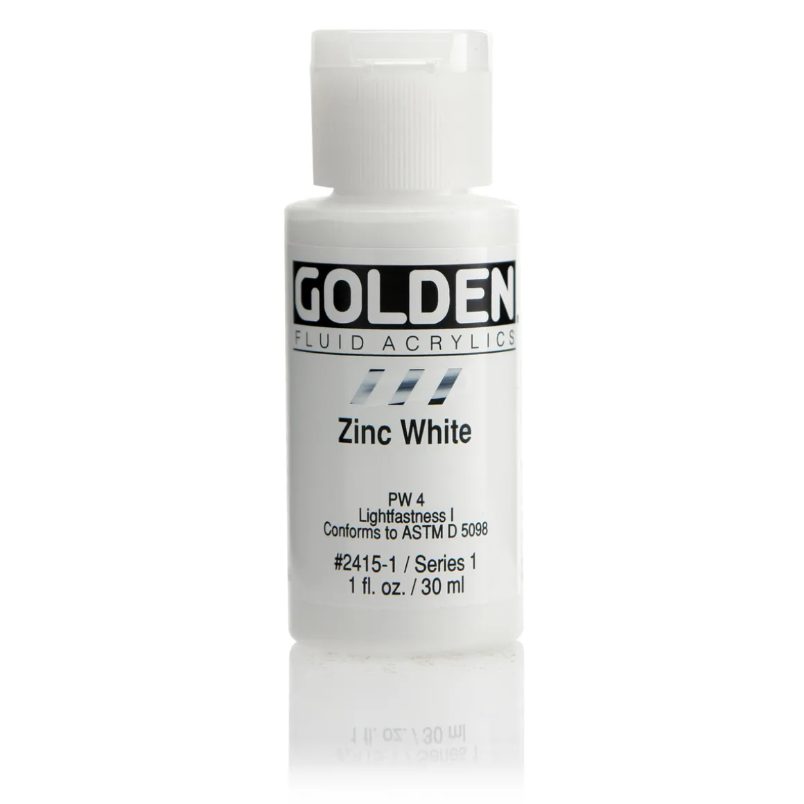 Golden Fluid Acrylics 30 ml - 2415 Zinc White