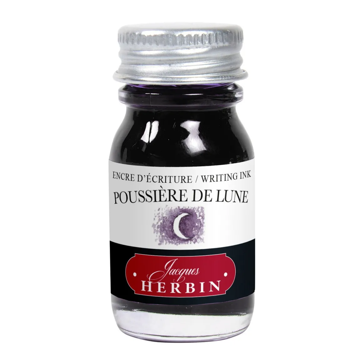 Herbin Fountain Ink 10 ml, blekk til reservoarpenner – lilla / poussière de lune