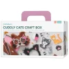 Hobbyeske Cuddly Cats, en eske fylt med hobbymaterialer og søte katteting!