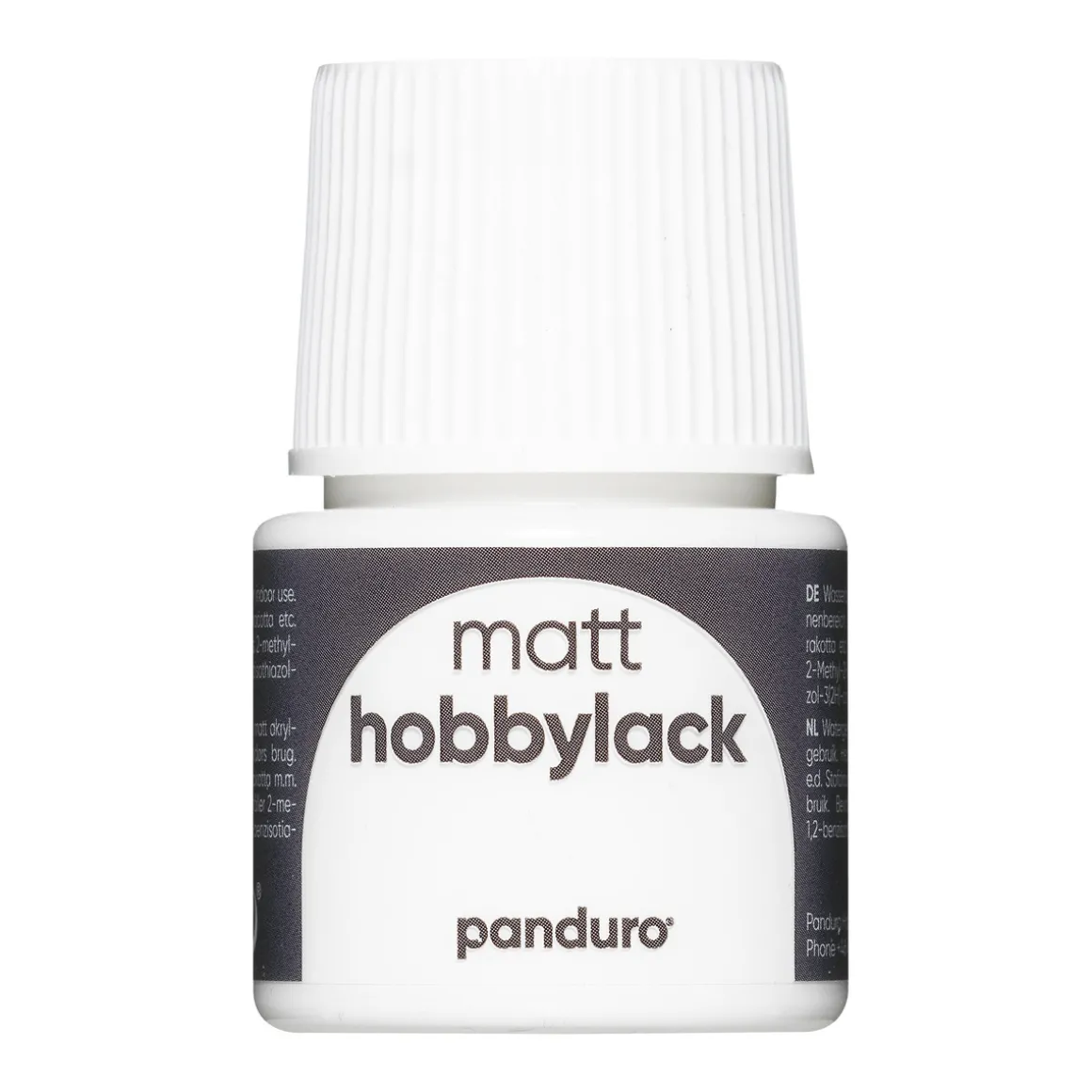 Hobbylakk matt White 45 ml