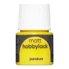 Hobbylakk matt Yellow 45 ml
