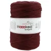 Hoooked Zpagetti Medium trikotgarn 450 g brun – Bordeaux shades, pris per stykk