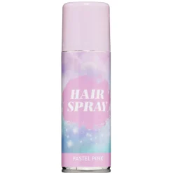 Hårspray pastellrosa 100 ml – farg håret til fest, karneval og utkledning!