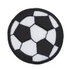 Iron-on stoffmerke fotball, Ø 50 mm