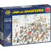 Jan van Haasteren puslespill – It’s all going downhill! XL-versjon, 2000 biter, 98×68 cm