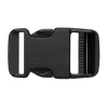 Klikkspenne plast Sort 30 mm