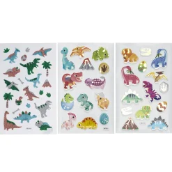 Klistremerker 3p dinosaurer