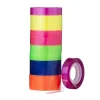 Kontortape i fargemiks med glade farger, 12 ruller à 27,4 meter, bredde 1,2 cm