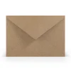 Konvolutt C5 5 stk. kraft / natur