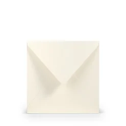 Konvolutt 5 stk. 164x164 mm elfenbein