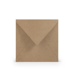 Konvolutt 5 stk. 164x164 mm kraft