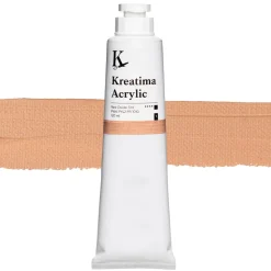 Kreatima Acrylic akrylmaling 120 ml – Red Oxide Tint PW 6 PY 42 PR 1010