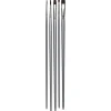 Kreatima Acrylic Set med 5 pensler for akrylmaling – Flat 4, 12, Round 6, 12, Oval 10