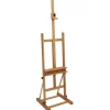 Kreatima Artist’s Easel, atelierstaffeli for malere med store krav 55×54 cm / 143–210 cm