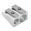 Kreatima blyantspisser av metall, dobbel – Ø7 mm og Ø11 mm