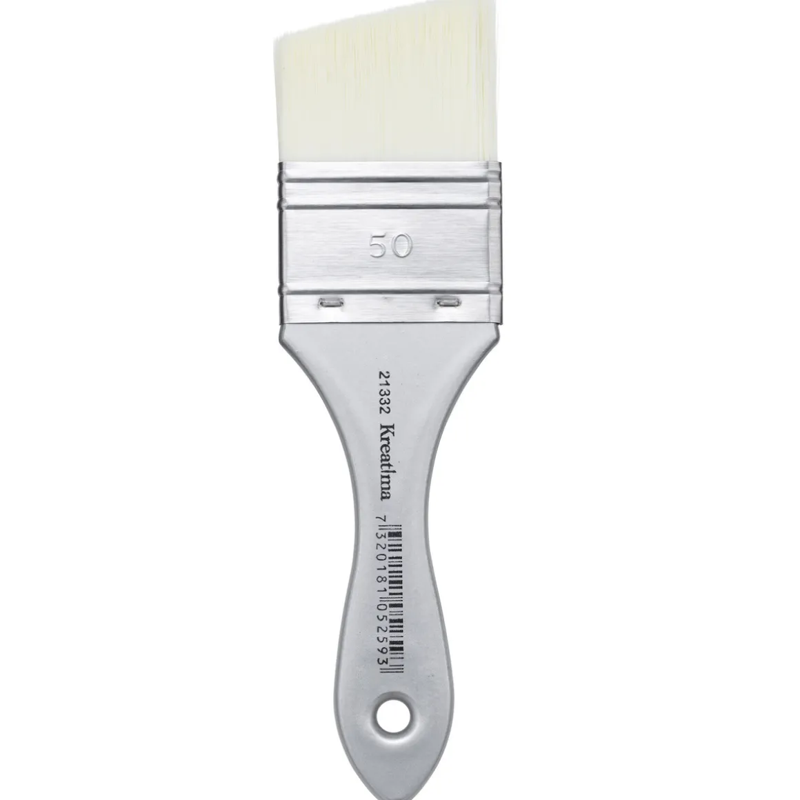 Kreatima Perfect Finish flat pensel, angle / skråskjært 75 mm