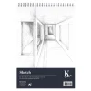 Kreatima Sketch spiralbundet skisseblokk A4 – 210×297 mm, 50 ark, 120 g/m²