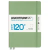 Leuchtturm1917 Notebook A5 Plain 120g Sage – Hardcover
