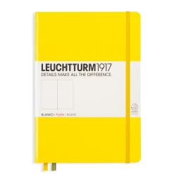 Leuchtturm1917 Notebook A5 Plain Lemon – Hardcover