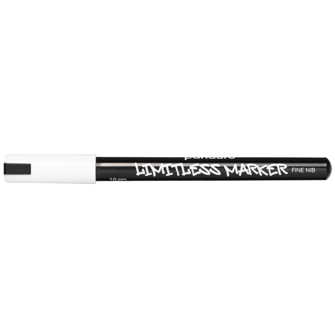Limitless Marker S White W01 – tynn spiss Ø1 mm