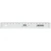 Linjal M+R 16 cm Transparent