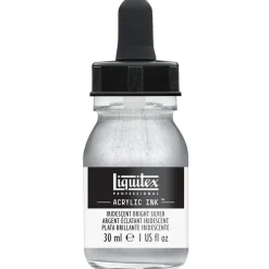 Liquitex Professional Acrylic Ink 30 ml – Iridescent bright silver 236