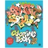 Malebok Graffiti Style Coloring Book, fargelegg 50-graffitimotiver, 20×25 cm