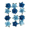 Miniroser papir L.blue 12stk