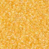 MIYUKI Delica 11/0 gul 5 g – DB0233 Lined Crystal Yellow Luster