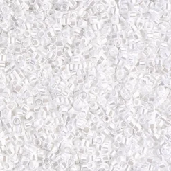 MIYUKI Delica 11/0 perlemor 5 g – DB0201 White Pearl