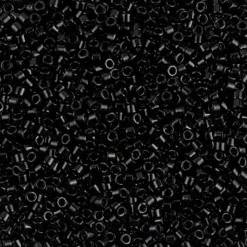 MIYUKI Delica 11/0 svart 5 g – DB0010 Black