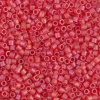 MIYUKI Delica oransjerød 5g – DBM0856 Matte Transparent Red Orange AB