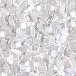MIYUKI Half Tila hvit pearl 5g – HTL0420 White Pearl Ceylon