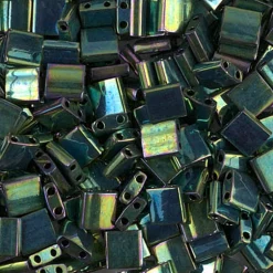 MIYUKI Tila metall grønn 10g – TL0468 Metallic Green Iris
