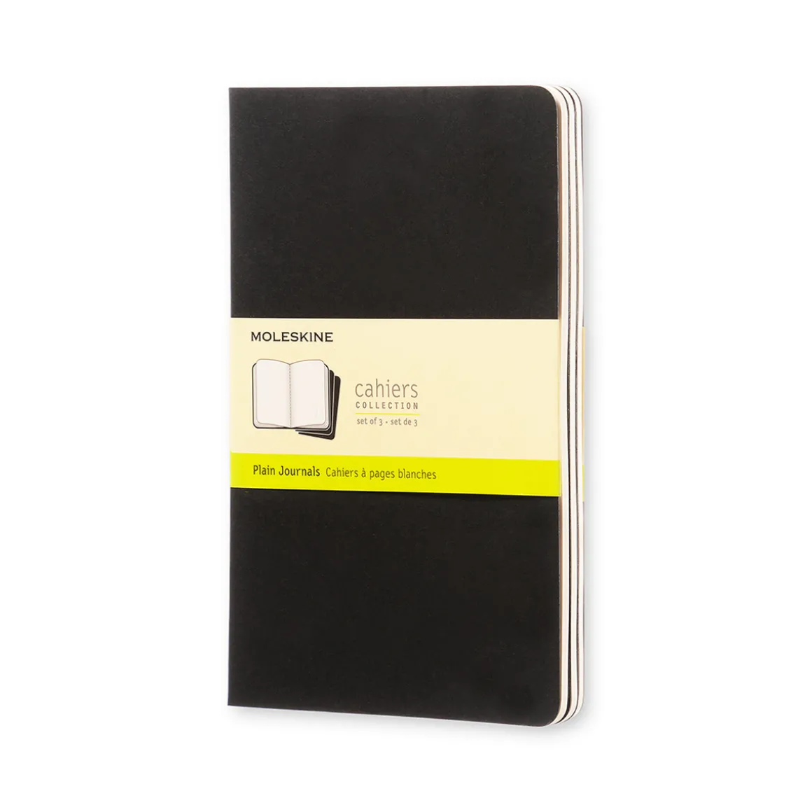 ML Cahier Large Plain svart