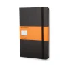Moleskine Hard L Ruled svart
