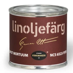 Ottossons Färgmakeri linoljemaling 100 ml, Caput Mortuum 6523–Y97R