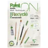 Paint ON Mix Media Multi Techniques Recyclé – kraftig A5-blokk / 30 ark fremstilt av resirkulert papir