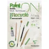 Paint ON Mix Media Multi Techniques Recyclé – kraftig A4-blokk / 30 ark fremstilt av resirkulert papir