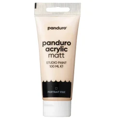 Panduro Acrylic akrylmaling, matt 100 ml – Portrait pink