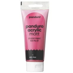 Panduro Acrylic akrylmaling, matt 100 ml – Azo pink