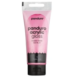 Panduro Acrylic akrylmaling, blank 100 ml – Pearl pink